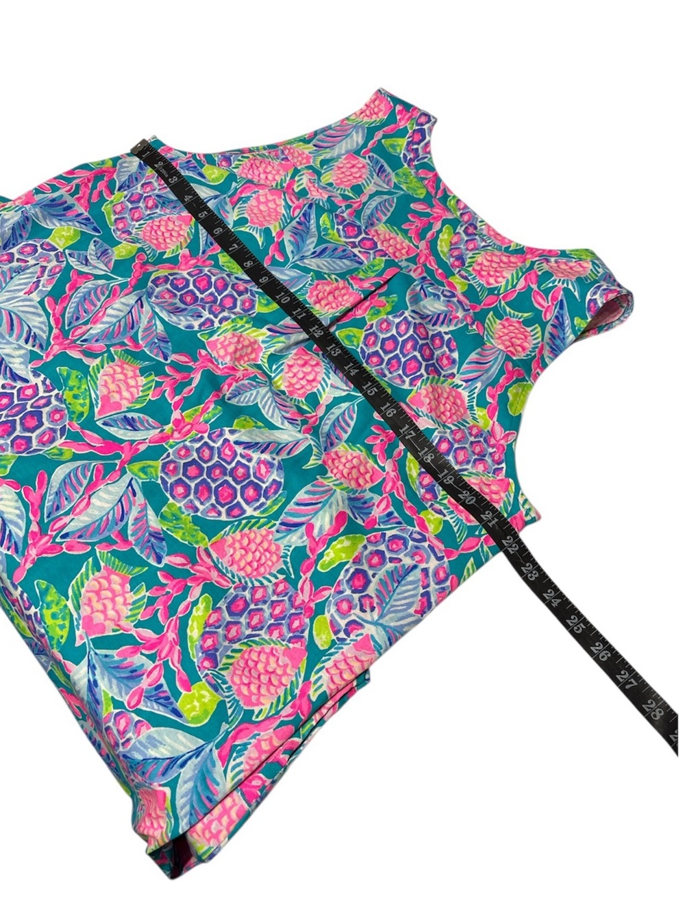 LILLY PULITZER naila midi dress Maldives green turtle wave tie dress - Picture 11 of 11